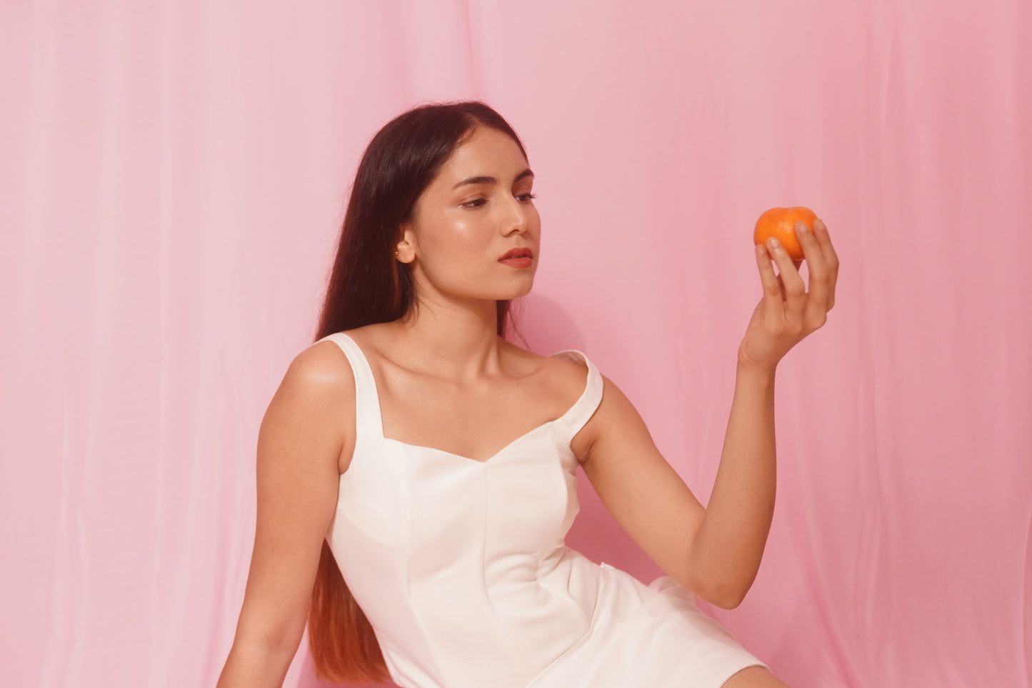 Classic Off-White Skirt